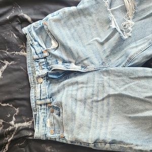 American Eagle High Rise Mom Jeans